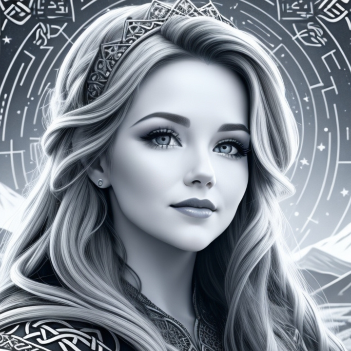 Celtic Beauties Digital Download PDF 40 Pages Coloring Book for Adults and Kids Printable Colouring Pages