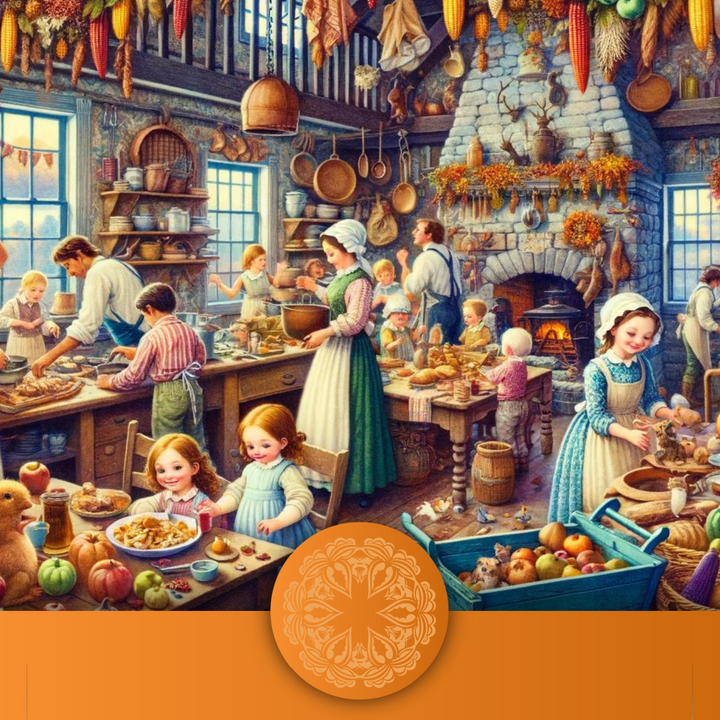 A Heartwarming Homestead Thanksgiving Digital Children's Book