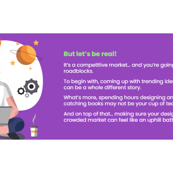 Better Books 1.0 - Build a Lucrative Children's & Adult's Printable & Digital  Book Business DFY-PLR