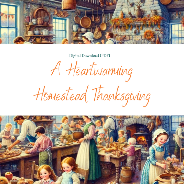 A Heartwarming Homestead Thanksgiving Digital Children's Book