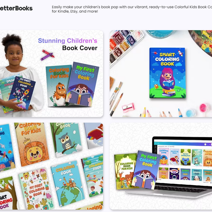 Better Books 1.0 - Build a Lucrative Children's & Adult's Printable & Digital  Book Business DFY-PLR