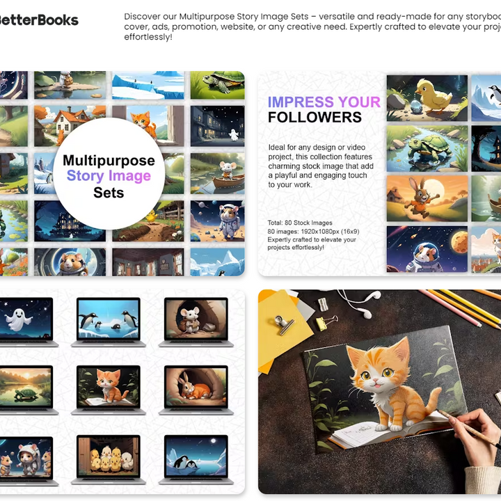 Better Books 1.0 - Build a Lucrative Children's & Adult's Printable & Digital  Book Business DFY-PLR