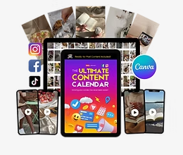 The ULTIMATE Content Calendar - Content Included