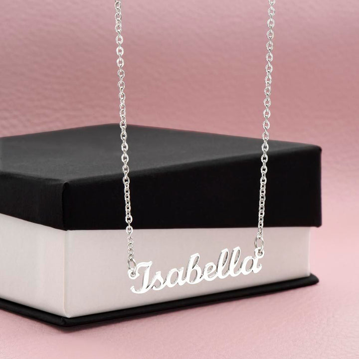 Make a Personal Statement with Our Custom Name Necklaces (No Message Card)