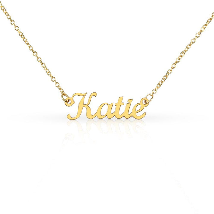 Make a Personal Statement with Our Custom Name Necklaces (No Message Card)