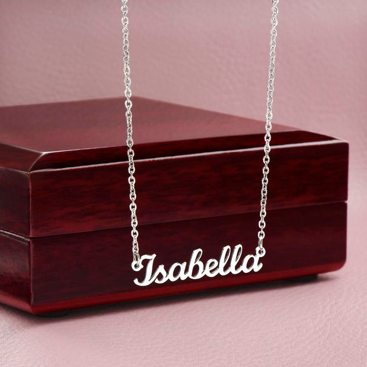 Make a Personal Statement with Our Custom Name Necklaces (No Message Card)