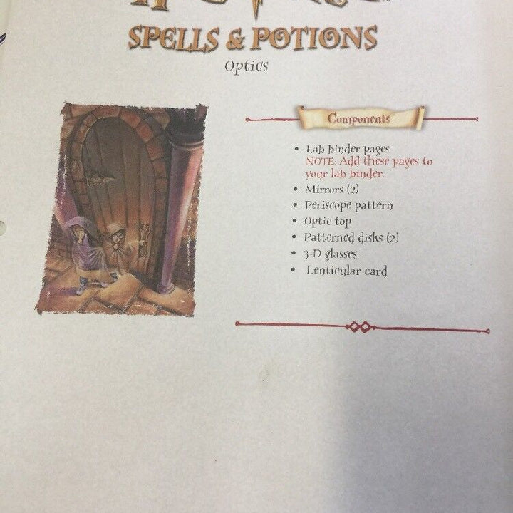 Unleash Your Inner Wizard with this Harry Potter Chamber of Secrets, Spells, and Potions Activity Kit, Optics
