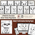 Animal Transformation 500 Unique Coloring Pages for Animal Lovers Digital Download Printable Coloring Sheets For Kids & Adults PLR pack