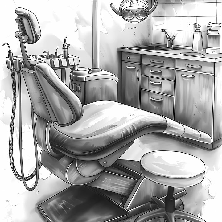 Smiles & Care: A Dentist’s Coloring Adventure