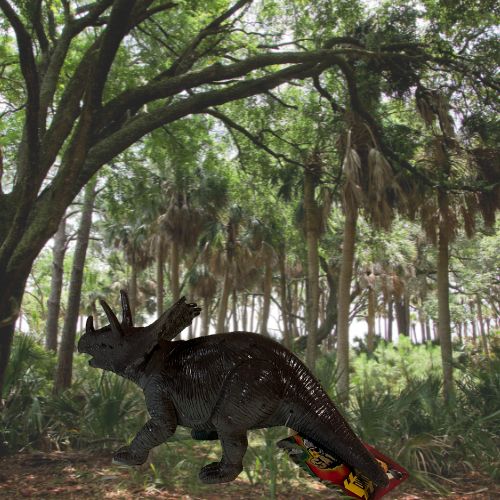 Boley's Educational Dinosaur Triceratops Action Figure