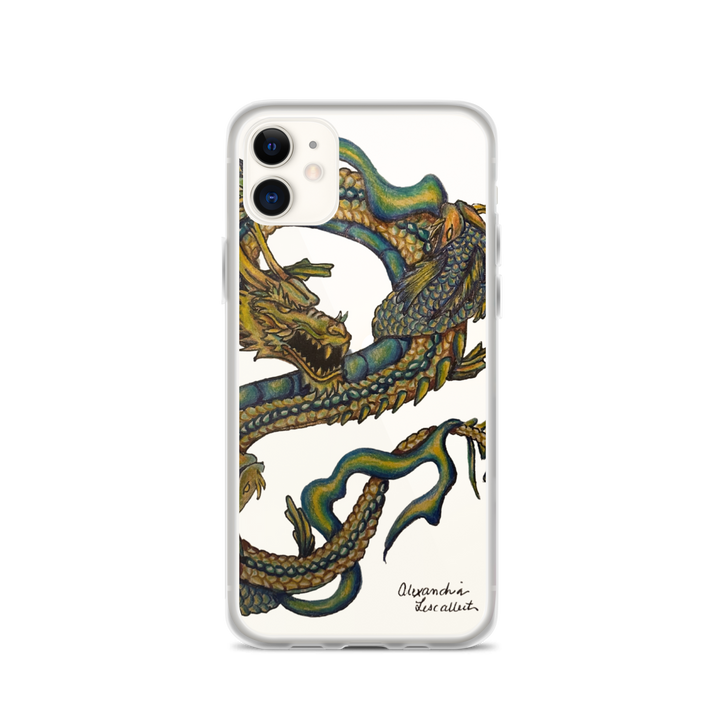 Grab the Dragon and Koi Yin and Yang Clear Case for iPhone®