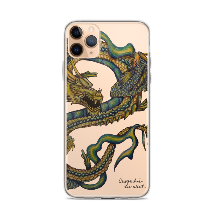 Grab the Dragon and Koi Yin and Yang Clear Case for iPhone®