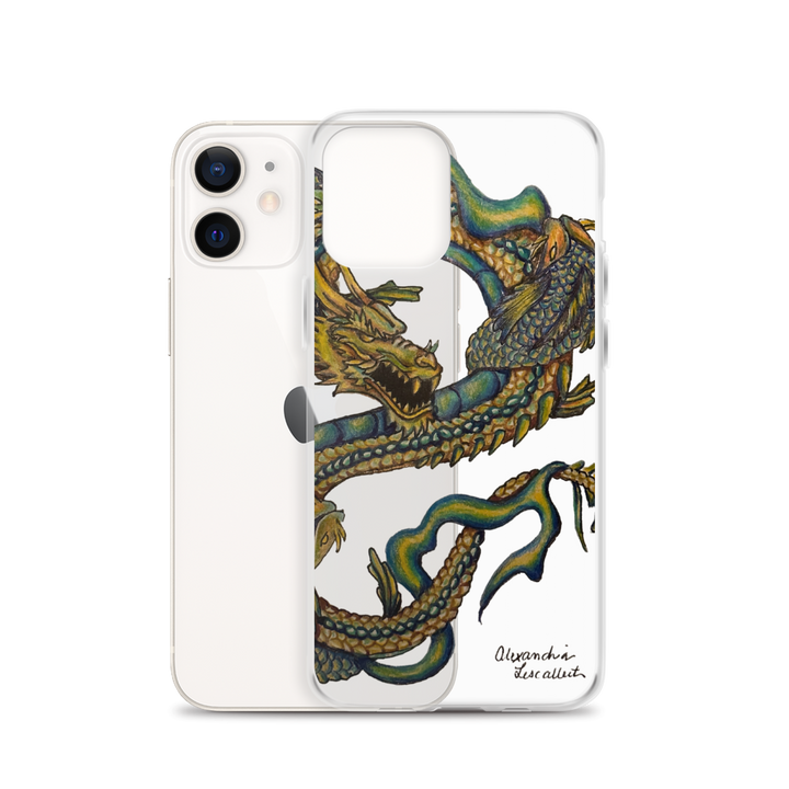 Grab the Dragon and Koi Yin and Yang Clear Case for iPhone®