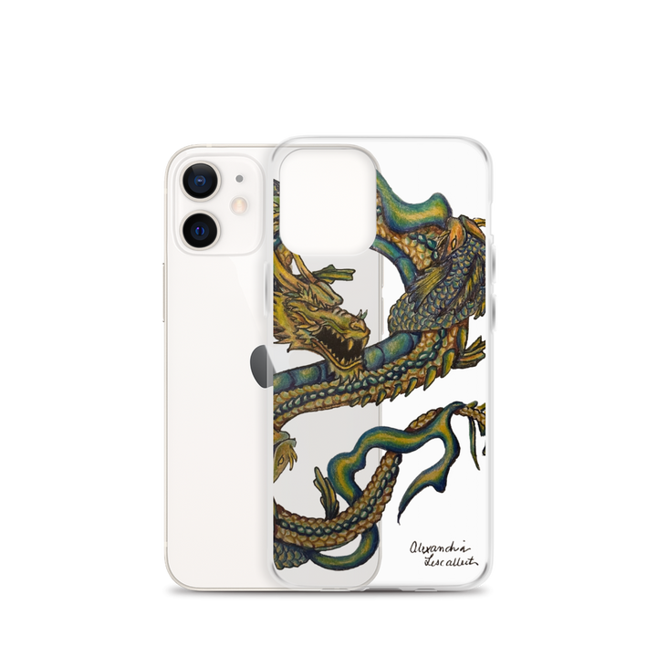 Grab the Dragon and Koi Yin and Yang Clear Case for iPhone®