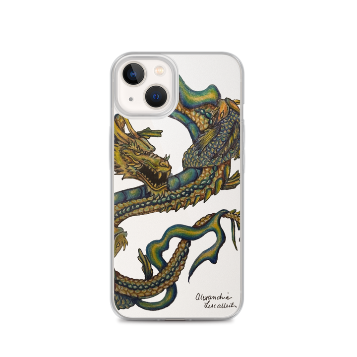 Grab the Dragon and Koi Yin and Yang Clear Case for iPhone®