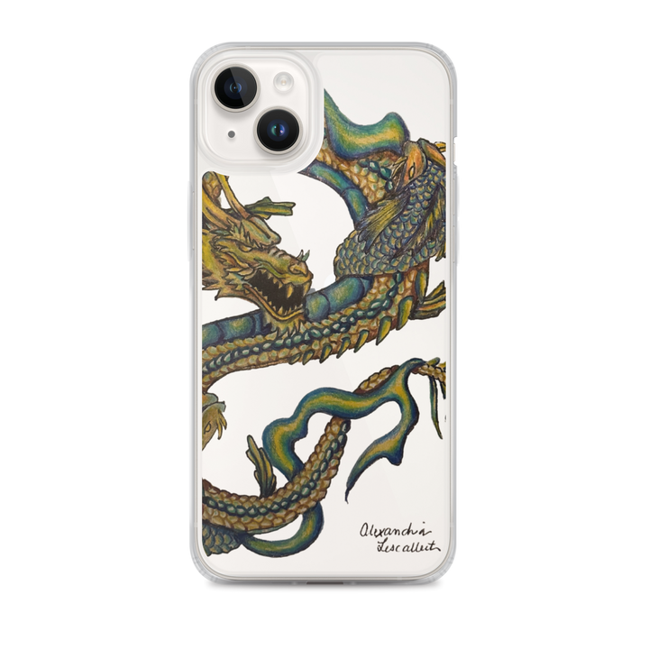 Grab the Dragon and Koi Yin and Yang Clear Case for iPhone®