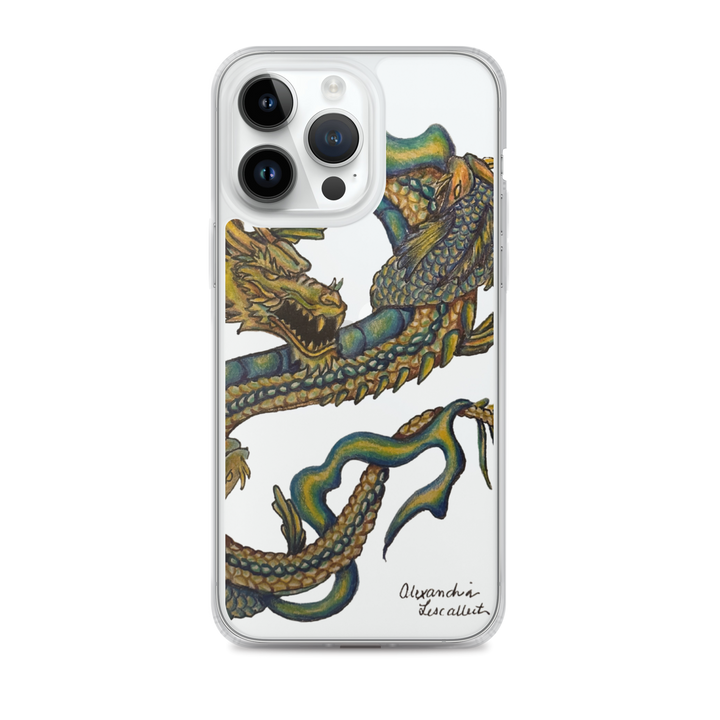 Grab the Dragon and Koi Yin and Yang Clear Case for iPhone®