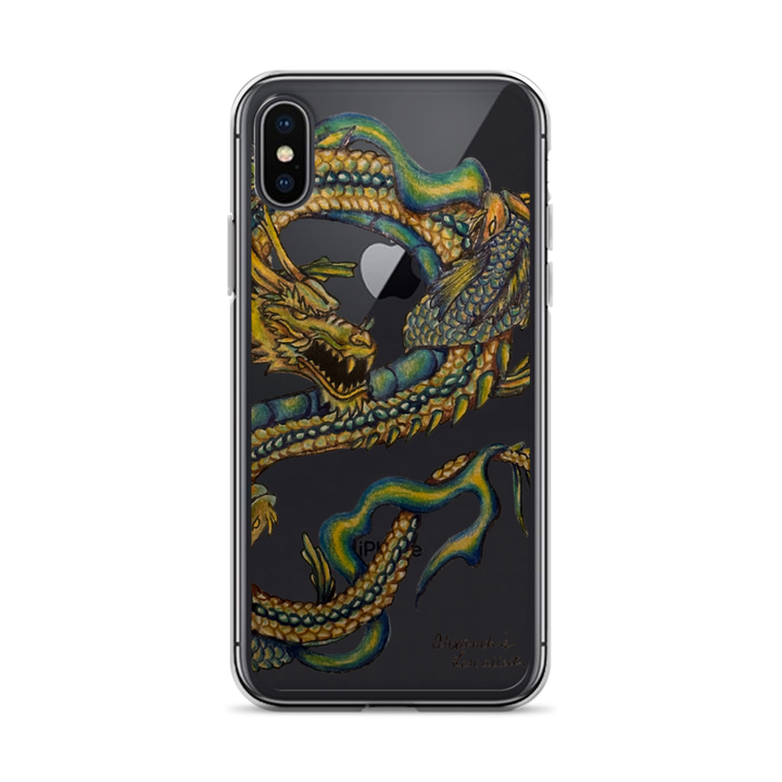 Grab the Dragon and Koi Yin and Yang Clear Case for iPhone®