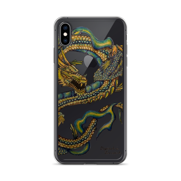 Grab the Dragon and Koi Yin and Yang Clear Case for iPhone®