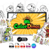 ColorDinos 500+ Unique Dinosaur Cosplay Coloring Pages PLR Fully Editable and Ready to Sell