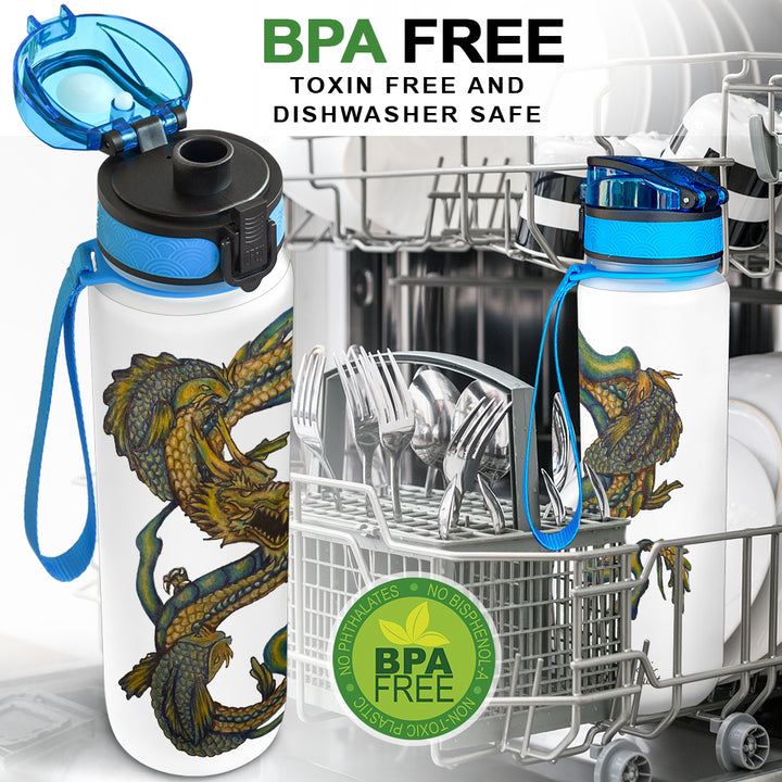 Introducing the Dragon and Koi Yin and Yang Hydro Tracking Bottle
